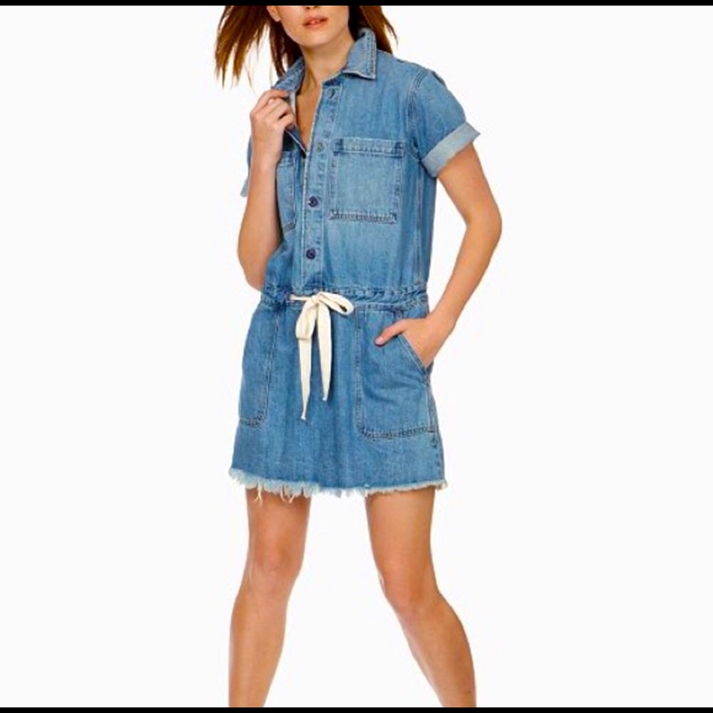lucky brand denim dress Women's Pleated Mini Lucky Brand Pleated Denim Mini
